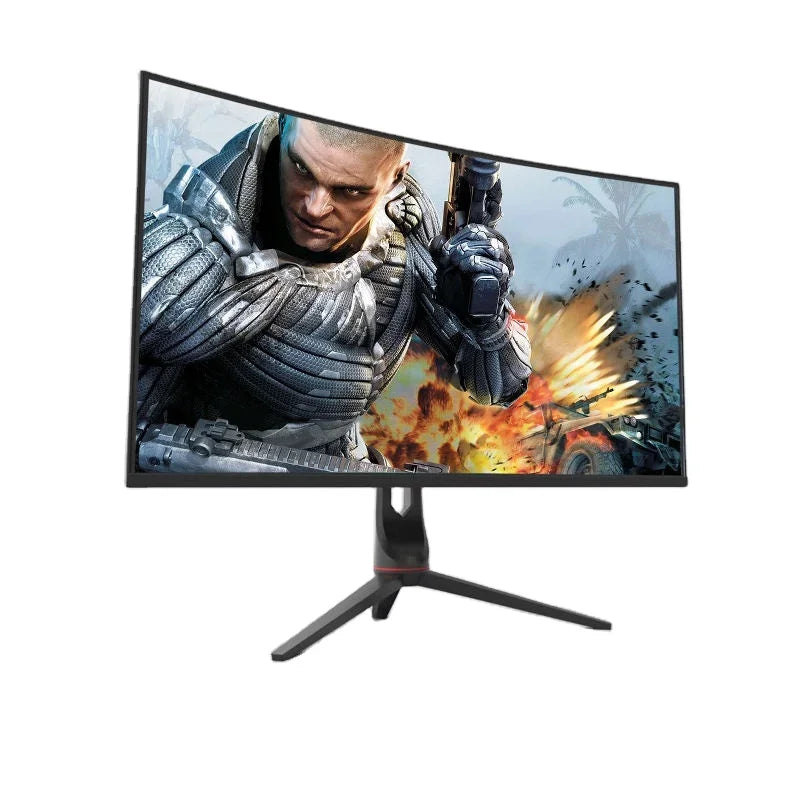 Computer Monitor, HD Curved Screen, High Quality And Convenient, 144hz Gaming Game Special, 27 inch Computer Gamer