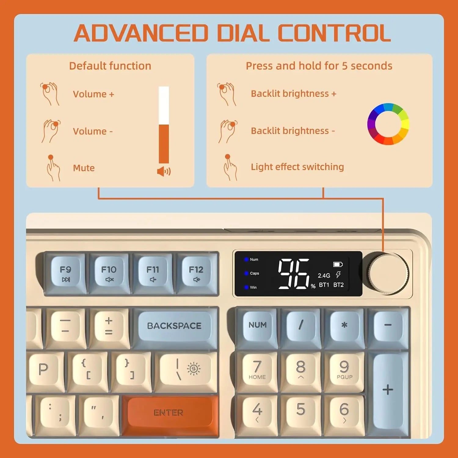 M96 Wireless Gaming keyboard